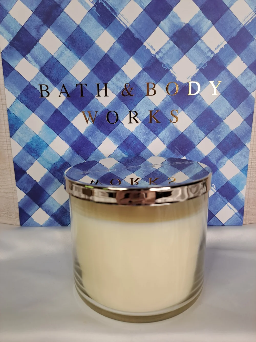 Bath & Body Works 'SPICED APPLE TODDY' Scented 3-Wick Candle in Luminous Wrap - Picture 5 of 14